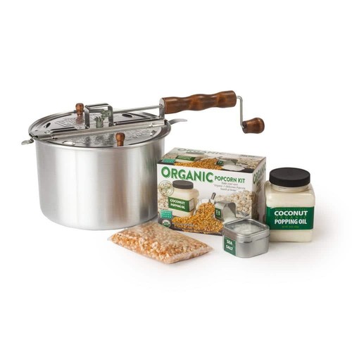 Whirley pop stovetop popcorn - whirley,