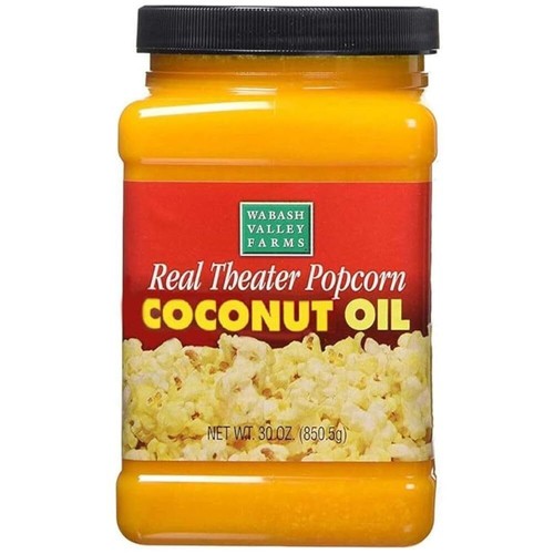 Real theater coconut popcorn - coconut,