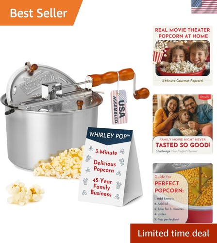 Whirley pop popcorn machine - whirley,