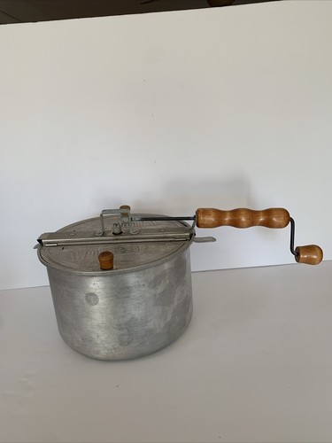 Popcorn popper aluminum - popcorn, hand
