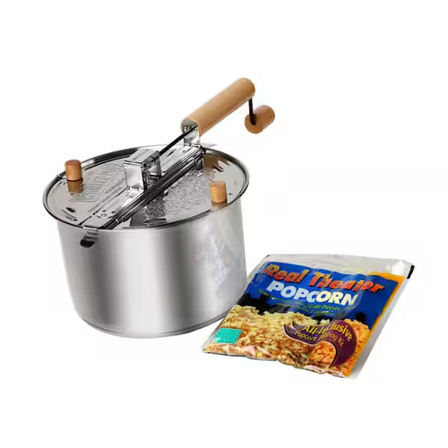 Whirley pop popcorn popper - pop,